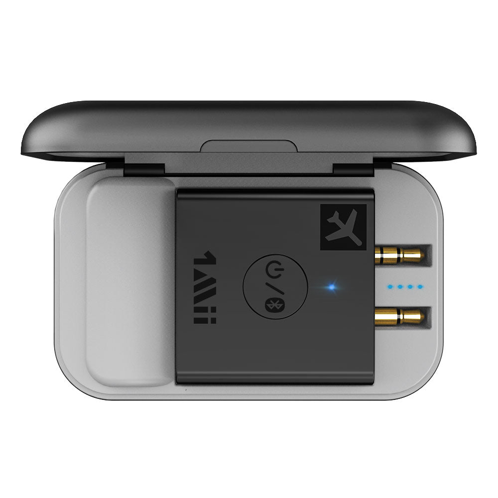 1Mii Airplane Bluetooth Adapter for Headphones,for Any 3.5mm Jack on Airplanes