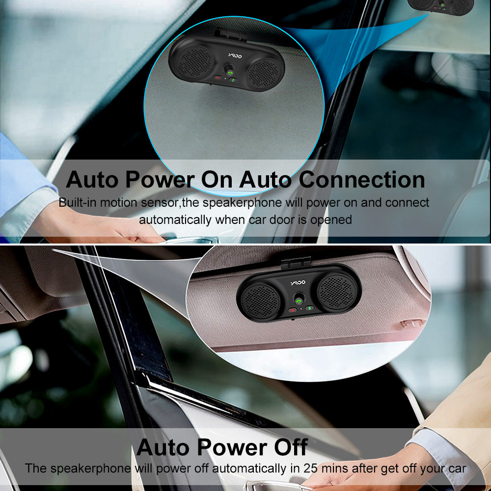 YMOO MK02 Bluetooth Car Speakerphone