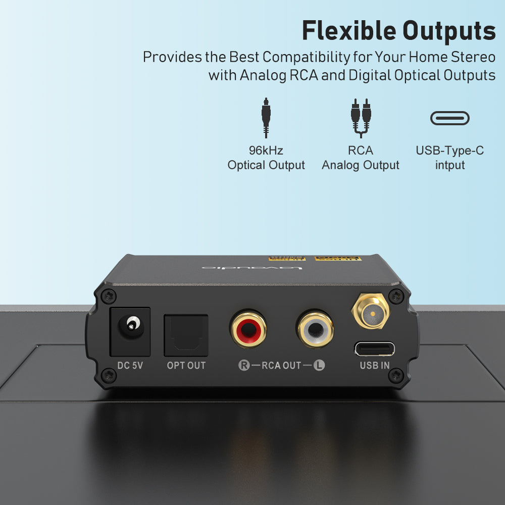 Lav audio DS220 HiFi Bluetooth-Empfänger