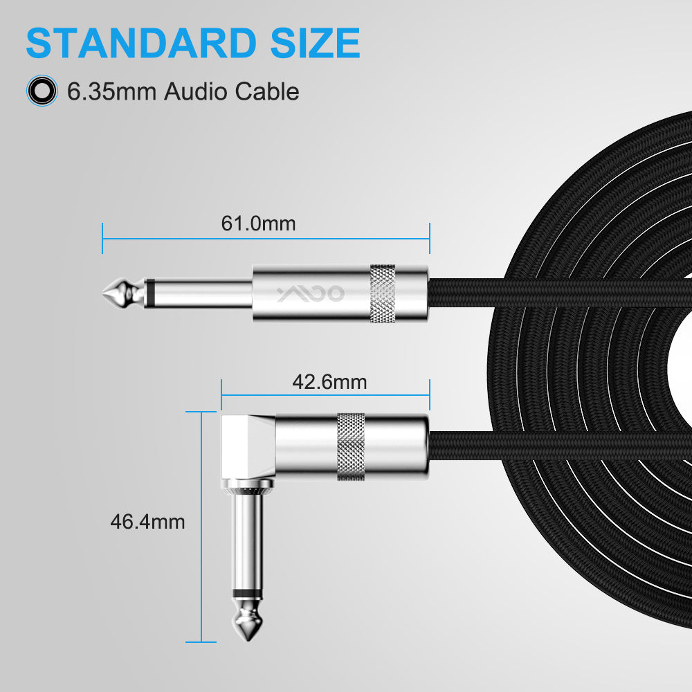 Guitar Cable 10FT Electric Instrument Cable