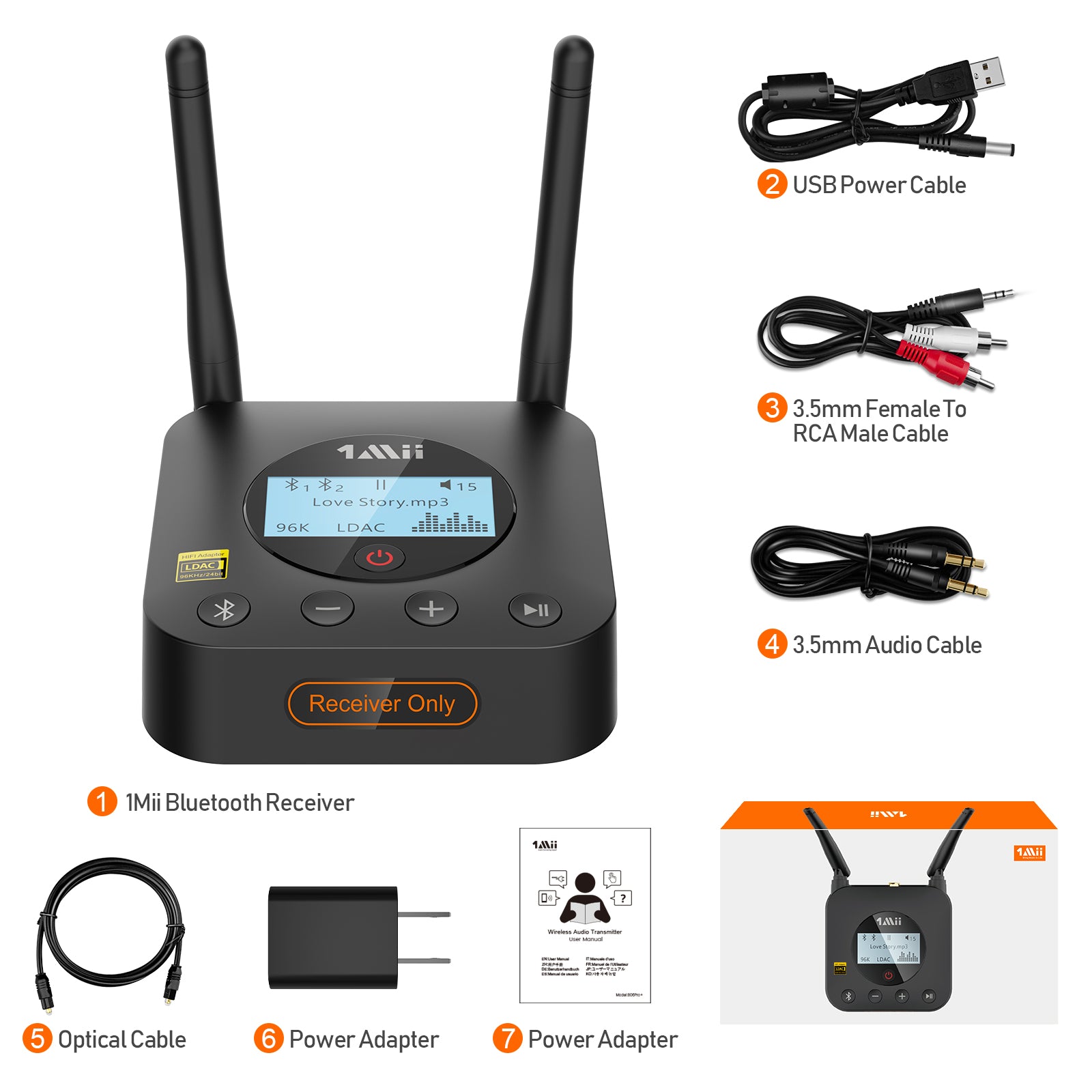 B06プロプラスハイファイBluetoothレシーバー