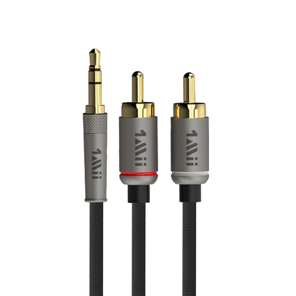 3.5mm Male to 2RCA Male Stereo Audio Cable - 1mii.shop